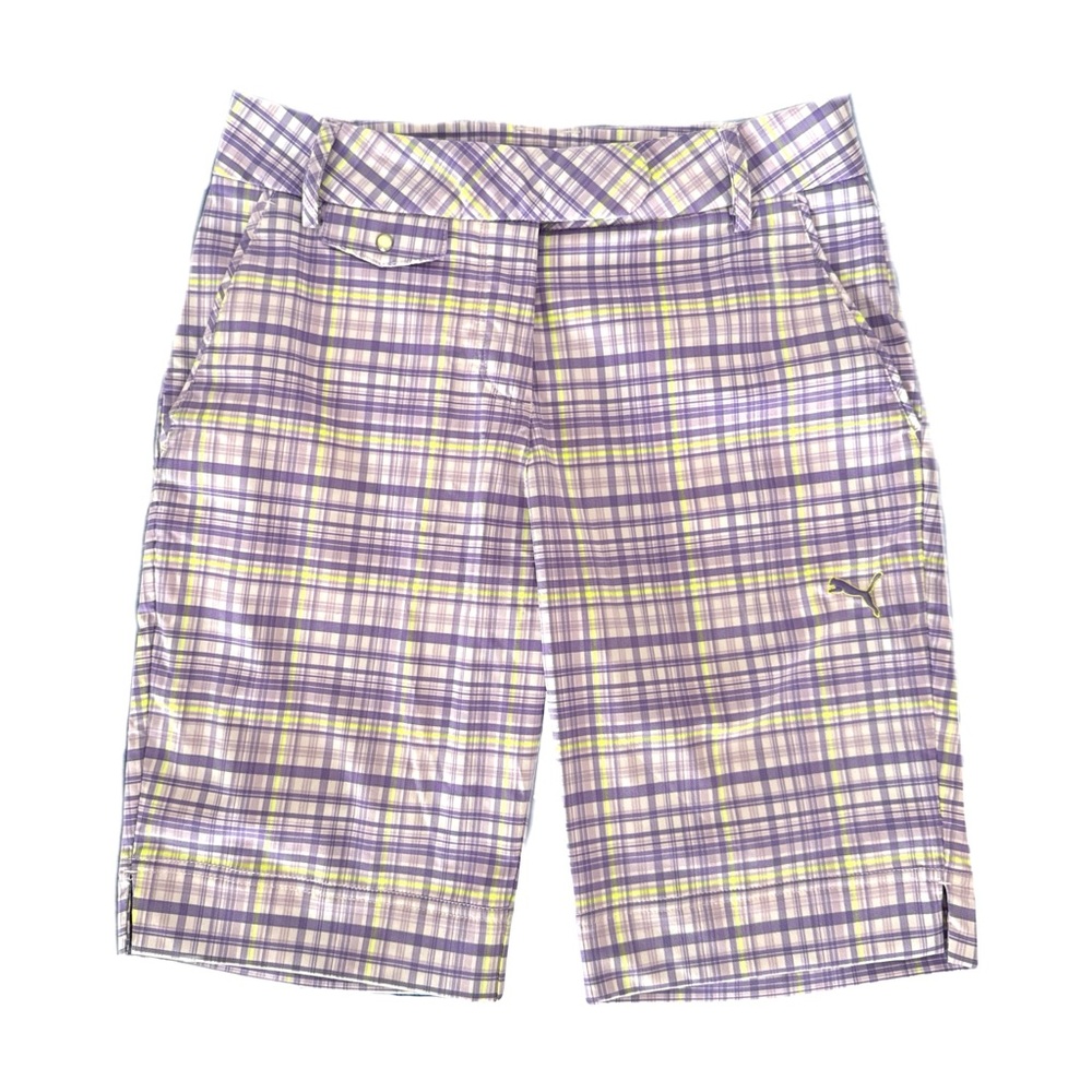 Puma Plaid Bermuda Shorts